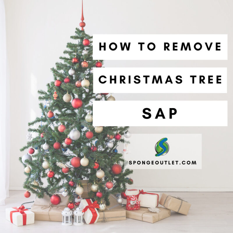 How to Remove Christmas Tree Sap This Holiday Season