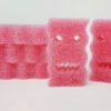 Monster 6 Pack - Non-Scratch Scrub Sponges that change texture