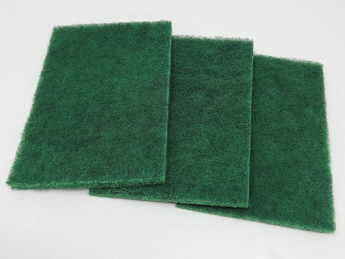 5 Pk =20 ) Scrub Buddies Green Pads Heavy Duty Scouring Cleaning 4 Each 4x  6