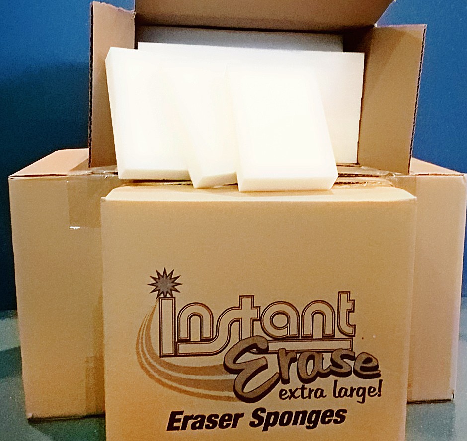 Instant Erase Lg Melamine Eraser Sponges (180pk)