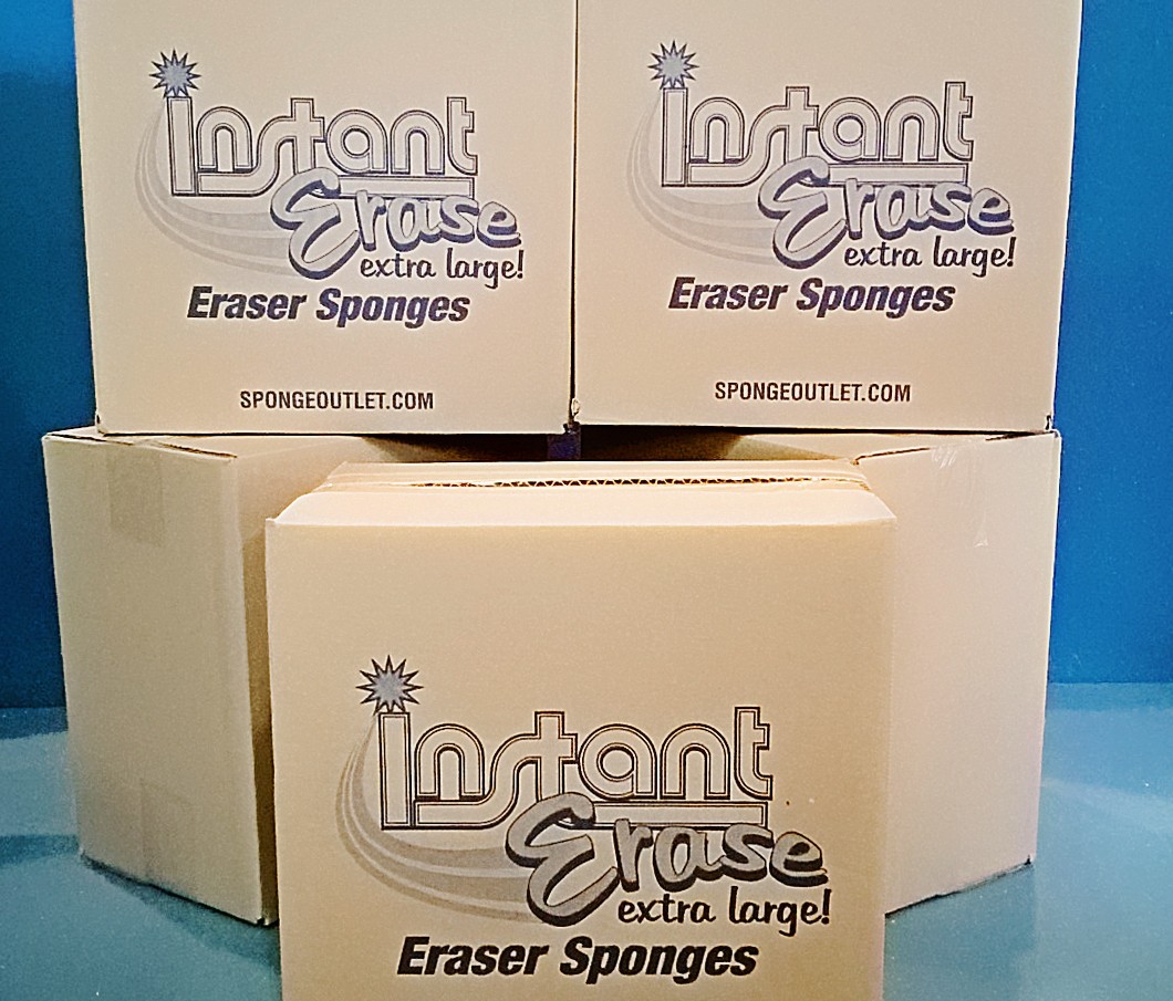 Instant Erase Lg Melamine Eraser Sponges (180pk)