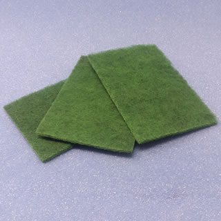 Bulk Heavy Duty Green Scrubbies (16pk) | SpongeOutlet.com