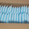 box of blue dobie pads