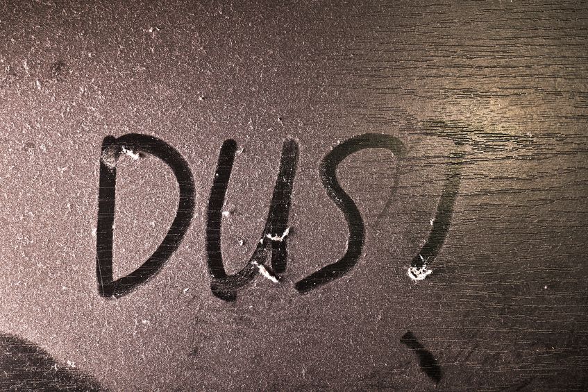 Dust written out