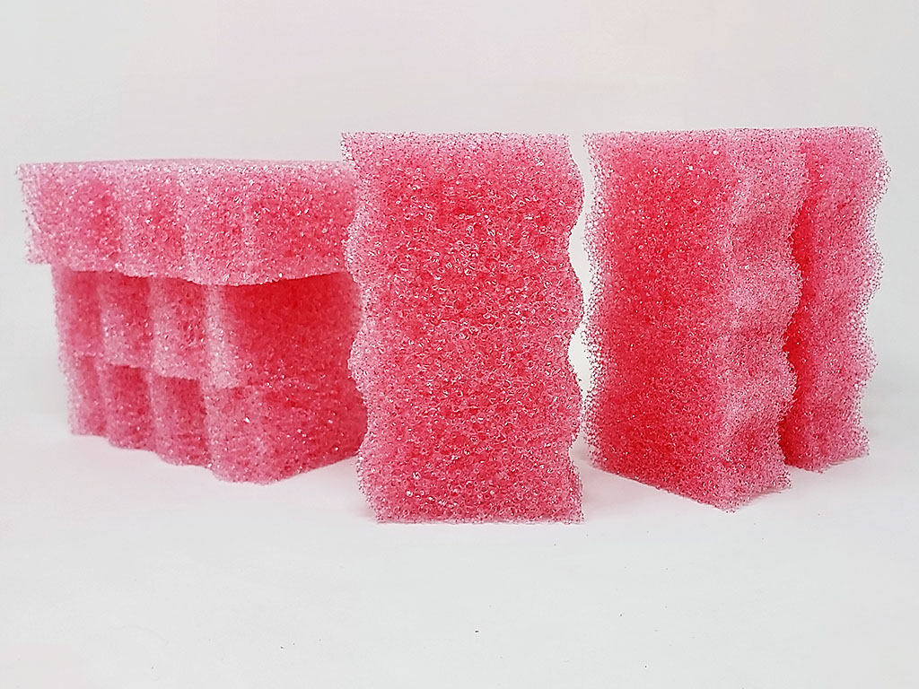 6 Pack Multi-purpose Scrub Sponges For Kitchen, Non-scratch