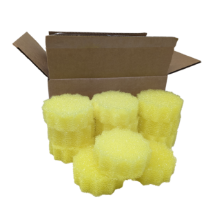 Extra Strength Bulk Melamine Eraser Sponge w/ Soap (100pk)