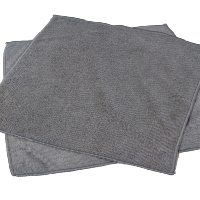 Microfiber Cleaning Towels - Gray 14 X 14 " 280 GSM Microfiber Towels 8PK